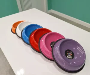 ظرف غذای فلزی مخصوص سگ و گربه