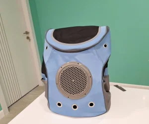 کوله پشتی حبابدار یونیورس - آبی